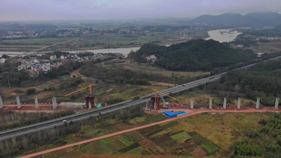 贛深高鐵2標(biāo)鐵建大橋局